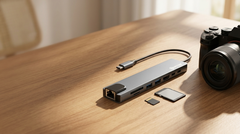 SD- en microSD-kaarten uitlezen via een USB-C hub (voor fotografen en videomakers)