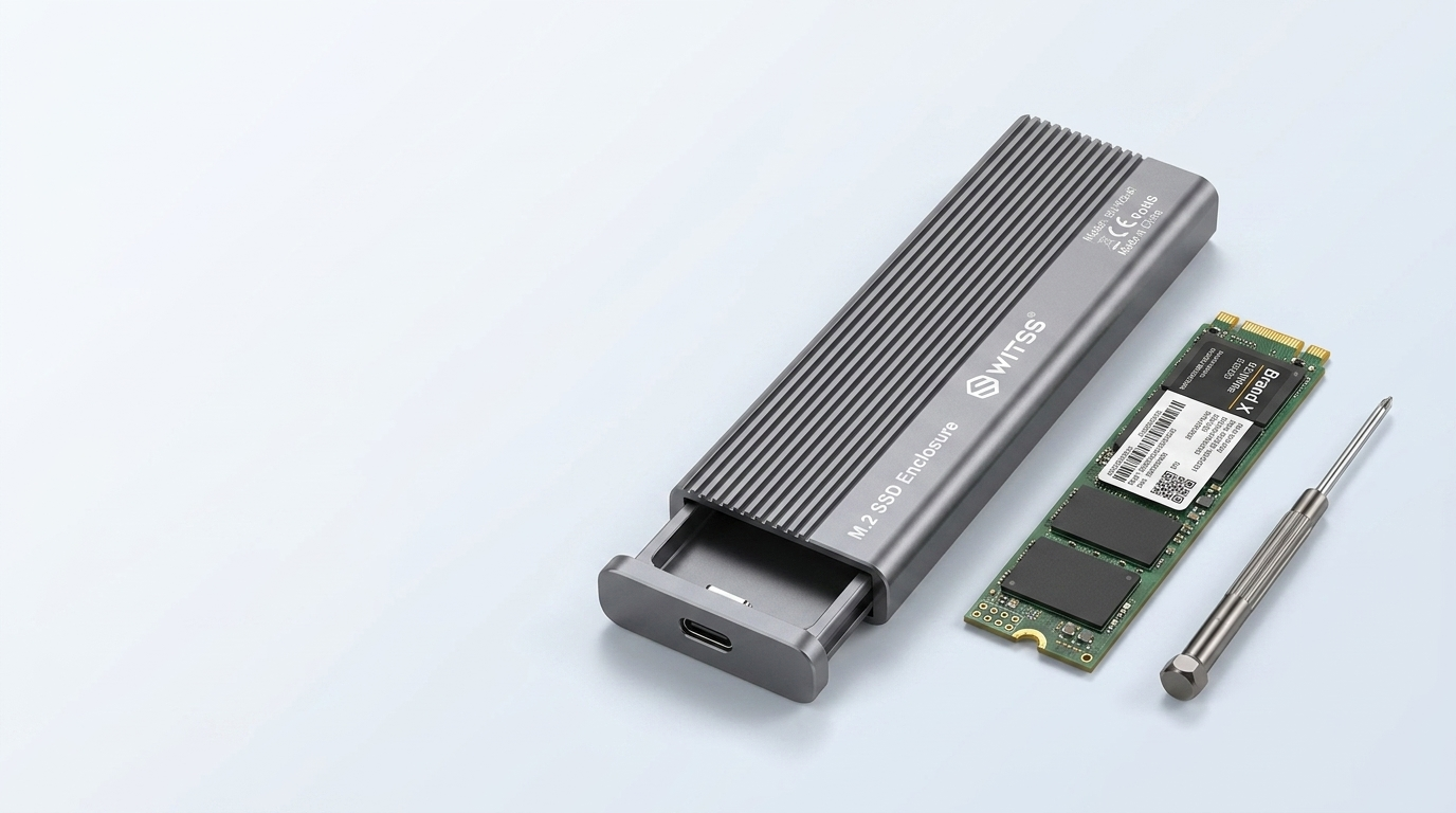 Turn an M.2 SSD into an external drive: step by step