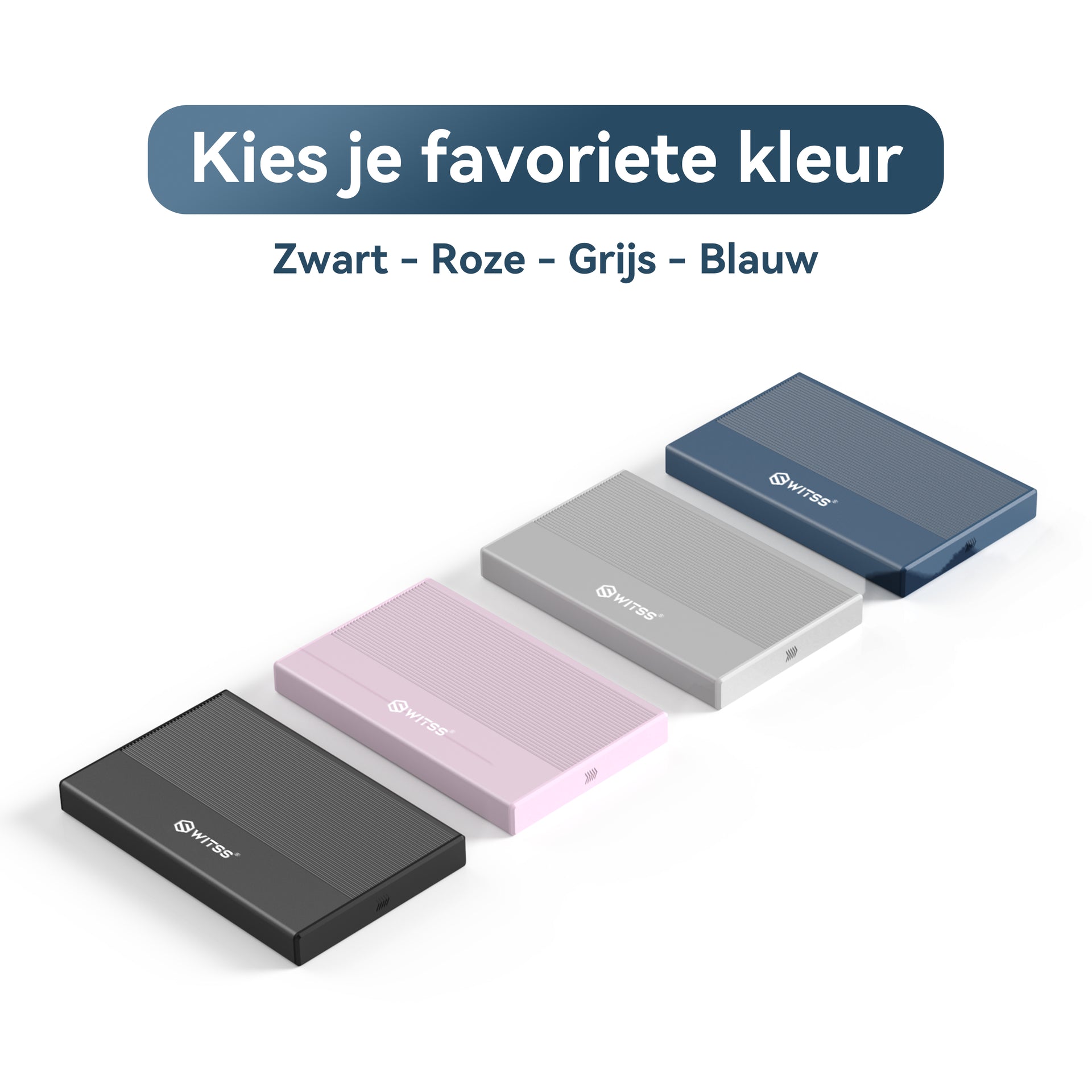 Switss® 2.5” HDD/SSD Externe behuizing